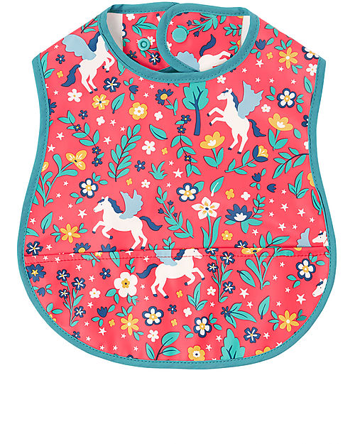 Frugi Bavaglio Grande Spick and Span - Unicorni - Tessuto Riciclato Bavagli Classici