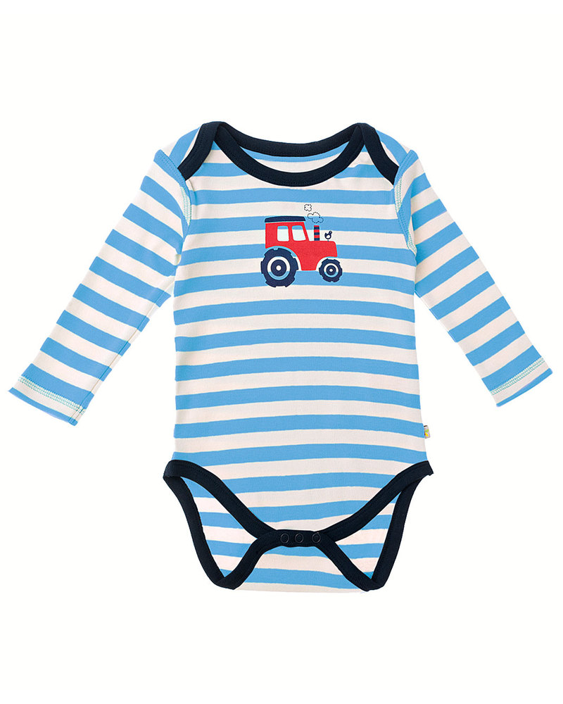 Frugi Body a Manica Lunga In Strada Confezione da 3 pezzi 100% Cotone