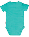 Frugi Body Everyday a Maniche Corte - Acqua - 100% Cotone bio Body Manica Corta