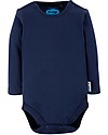 Frugi Body Everyday Maniche Lunghe - Blu Indaco - Cotone Bio Body Manica Lunga