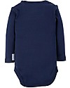 Frugi Body Everyday Maniche Lunghe - Blu Indaco - Cotone Bio Body Manica Lunga