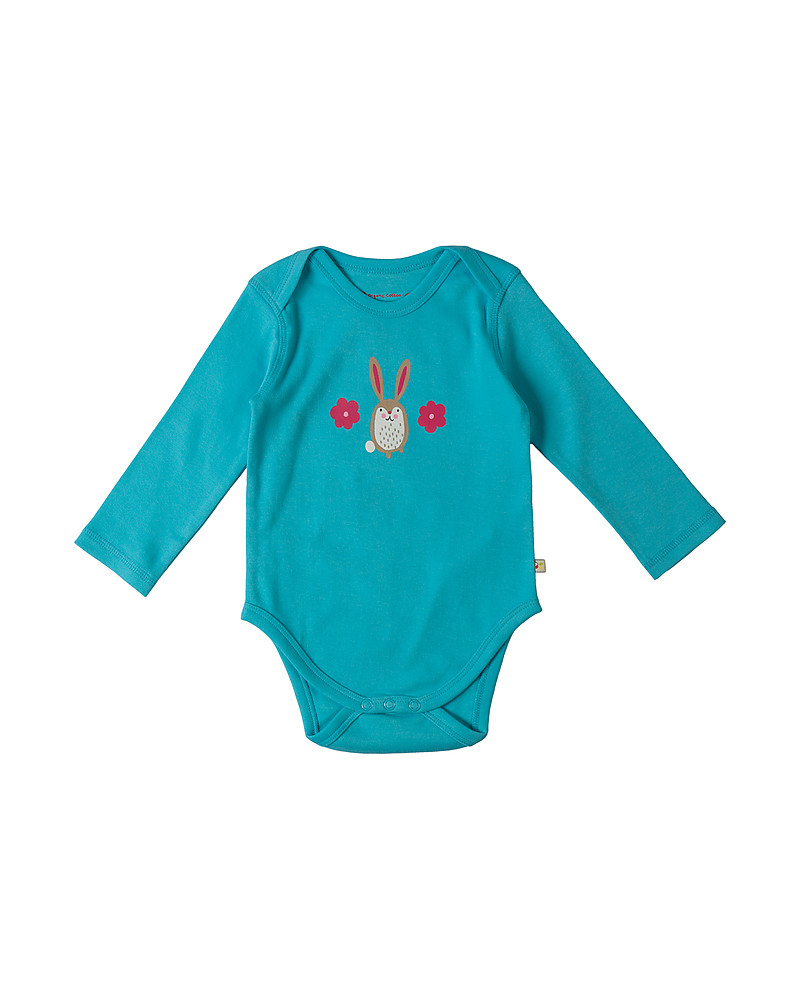 Frugi Body Manica Lunga Lepre e Tartaruga Pacco da 3 100% Cotone