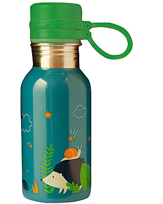 Frugi Borraccia Splish Splash in Acciaio Inox - Passeggiate Notturne - 400 ml Borracce Metallo