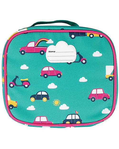 Frugi Borsa Termica Porta Pranzo - Aqua Rainbow Roads - 100% materiale riciclato! Zaini Asilo