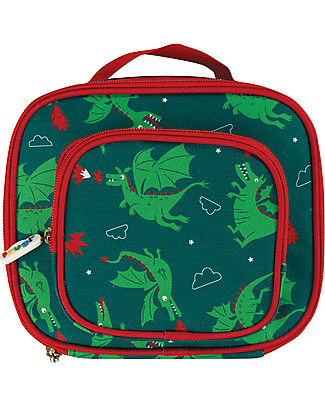 Frugi Borsa Termica Porta Pranzo - Draghi - Materiale Reciclato! Borse Pic Nic