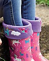 Frugi Calze per Stivali Welly Liner - Drago - Materiale Riciclato! Stivali Pioggia