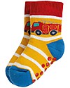Frugi Calzini Antiscivolo Baby (0-4 anni), Transport Multipack - Pacco da 2 - Perfetti per i primi passi! Calzini Antiscivolo