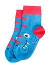 Frugi Calzini Baby Dinosauro - Pacco da 3 - Cotone Bio Calzini