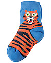 Frugi Calzini Bimbi, Pacco da 3, Tiger - Cotone Bio Calzini