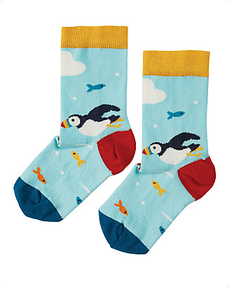 Frugi Calzini Perfect Pair - Pulcinella di mare - Cotone Bio elasticizzato Calzini