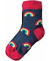 Frugi Calzini Susie, Pacco da 3, Unicorno - Cotone elasticizzato Calzini