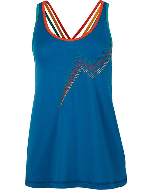 Frugi Canotta Lyra Donna Incrociata Posteriormente - Fulmine - Modal Canotte