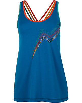 Frugi Canotta Lyra Donna Incrociata Posteriormente - Fulmine - Modal Canotte