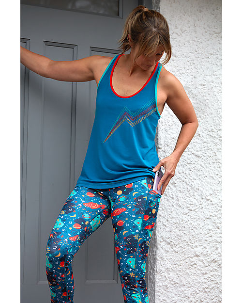 Frugi Canotta Lyra Donna Incrociata Posteriormente - Fulmine - Modal Canotte