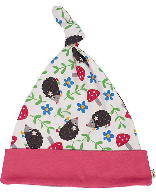 Frugi Cappellino con Nodo - Riccio con gli Stivali - 100% Cotone Bio Cappelli Invernali