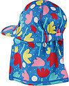 Frugi Cappellino "Legionario" Little Swim - Fiori di Loto - Materiale Riciclato! Cappelli Estivi