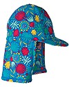 Frugi Cappellino "Legionario" Little Swim, Giungla - UV 50+ Cappelli Estivi