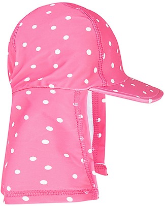 Frugi Cappellino "Legionario" Little Swim - Rosa Pois - UPF 50 Cappelli Estivi