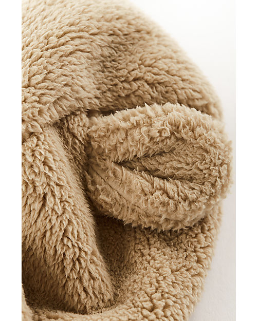 Frugi Cappellino Ted Explorer in Pile con Orecchie da Orsetto - Marrone Cappelli Invernali