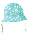 Frugi Cappello Ditsy Reversibile - Allotment Days - 100% cotone bio Cappelli Estivi