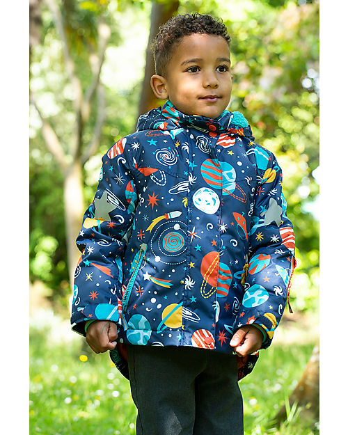Frugi Cappotto Impermeabile Snow and Ski - Spazio - Cuciture Saldate Impermeabili
