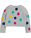 Frugi Cardigan a Maglia Emilia, Multi Spot - 100% cotone bio Cardigan