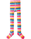 Frugi Collant Norah, Arcobaleno - Cotone Bio (morbidi, caldi e non pizzicano!) Calze