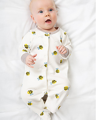 Frugi Completo Regalo Nascita - Apetta - Body+Tutina+Cappello Body Manica Corta