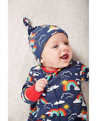Frugi Completo Regalo Nascita - Arcobaleno - Body + Tutina + Cappello Completi e Set