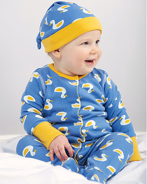 Frugi Completo Regalo Nascita - Paperella - Body+Tutina+Cappello Completi e Set