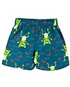 Frugi Costume a Pantaloncino Board Shorts - Ribbit River - Fatto con bottiglie di plastica riciclate! Boxer Mare