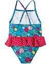 Frugi Costume da Bagno Intero Bimba Little Coral, Giungla - UV 50+ Costumi Interi