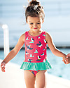 Frugi Costume da Bagno Intero Little Coral - Pulcinella di Mare - UV 50+ Costumi Interi