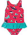 Frugi Costume da Bagno Intero Little Coral - Pulcinella di Mare - UV 50+ Costumi Interi