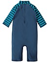Frugi Costume da Bagno Intero per Bambino, Blu - Massima Protezione Solare! T-shirt Anti UV