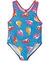 Frugi Costume Intero Bimba Sally - Pesci Palla - UPF 50+ Costumi Interi