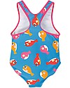 Frugi Costume Intero Bimba Sally - Pesci Palla - UPF 50+ Costumi Interi