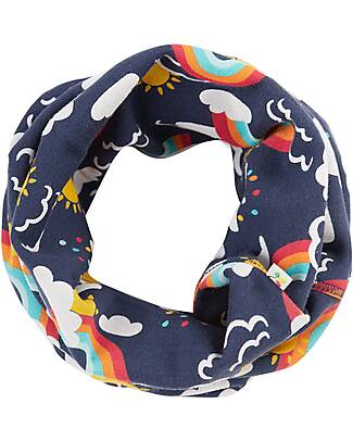 Frugi Fascia per Capelli Selby - Rainbow Skies - Cotone Organico Accessori per Capelli