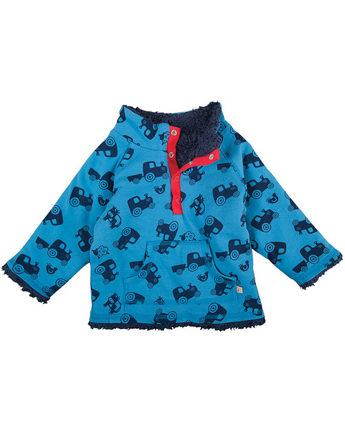 Frugi Felpa Double-Face - Tutti in Fattoria - 100% Cotone Bio (calda e naturale!) Felpe