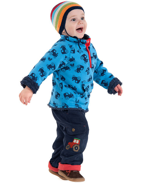 Frugi Felpa Double-Face - Tutti in Fattoria - 100% Cotone Bio (calda e naturale!) Felpe