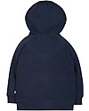 Frugi Felpa Hayle con Cappuccio - Indaco/Arcobaleno - Cotone Bio Felpe