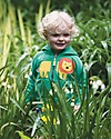 Frugi Felpa Hayle con Cappuccio, Verde/Leone - 100% cotone bio Felpe