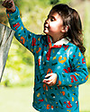 Frugi Felpa Snuggle Fleece con Rivestimento in Pile - Animali del Bosco - Cotone Bio Felpe