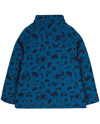 Frugi Felpa Snuggle Fleece con Rivestimento in Pile - in Fattoria - Cotone Bio Felpe