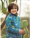 Frugi Felpa Snuggle Fleece con Rivestimento in Pile, Jurassic Lands - Cotone bio Felpe
