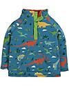 Frugi Felpa Snuggle Fleece con Rivestimento in Pile, Jurassic Lands - Cotone bio Felpe