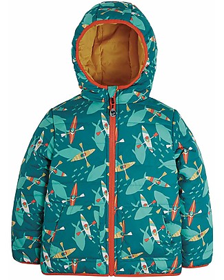 Frugi Giacca a Vento Compatta e Reversibile Toasty Trail - Above and Below - Eco-friendly! Giacche