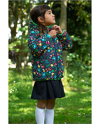 Frugi Giacca a Vento Compatta e Reversibile Toasty Trail - Blooming Bright - Eco-friendly! Piumini