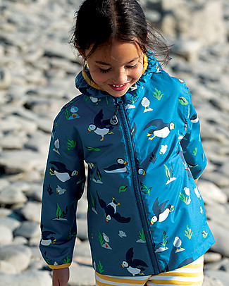 Frugi Giacca A Vento Impermeabile Pioneer - Pulcinella di Mare - Eco-Friendly! Giacche