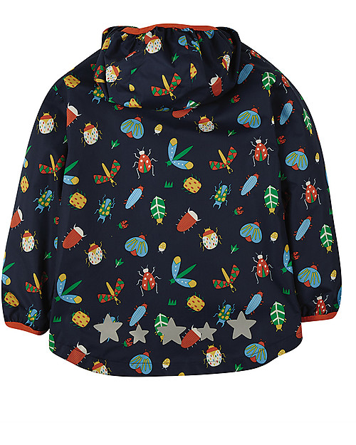 Frugi Giacca a Vento Impermeabile Rain or Shine - Insetti - Eco-friendly! Impermeabili